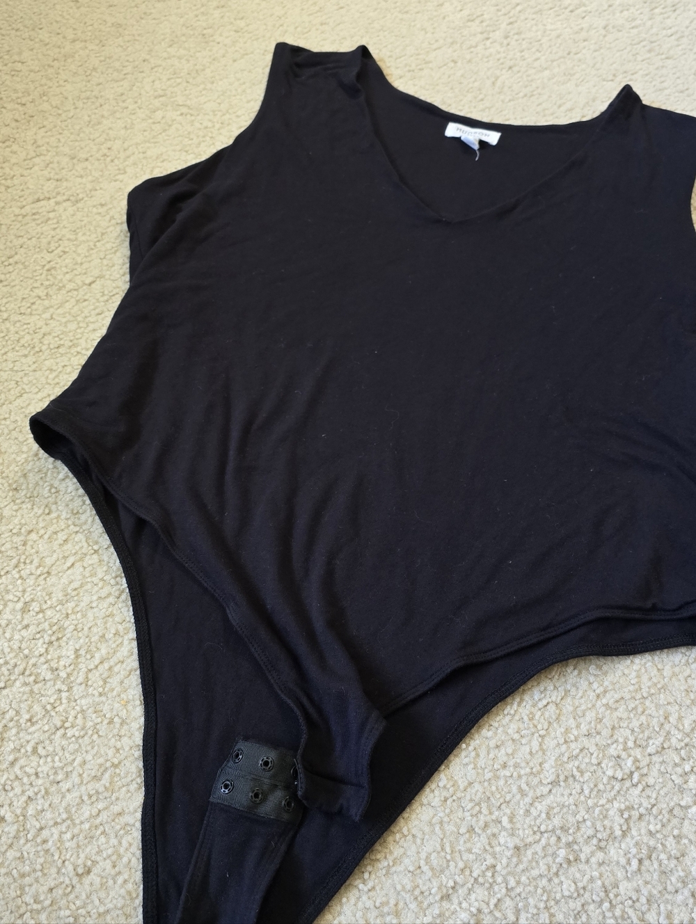 Hudson North Rayon Spandex Ballet BodySuit With Snaps